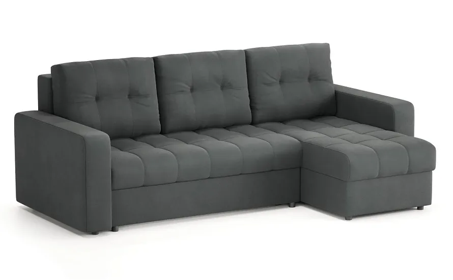 Диван угловой Тренто Camaro 32 графит - 2 Диван угловой Тренто Camaro 32 графит - 2